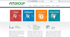 Desktop Screenshot of fitgroup.com.br