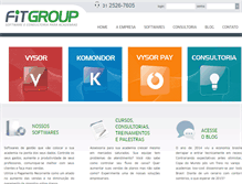 Tablet Screenshot of fitgroup.com.br